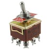 uxcell® a12031300ux0399 Toggle Switch, 3PDT On/Off/On 3 Postion 9 Screw