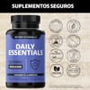 Beyond Vitamins Daily Essentials Vitamina Betaglucanos Raíz Jengibre Ajo Orégano