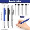 LDBKLGHJ Multifunction Tool Pen, 6 in 1 Multi-tool, Writing Instrument,