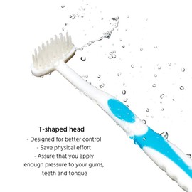 Individually Wrapped Soft Bristle Flossing Whitening Manual Toothbrush -Gum Recession, Braces, Special Needs, Autism, Adaptive, Adult, Women, Men, Kids, Dog, Orange, Green, Pink, Blue, Yellow, Purple