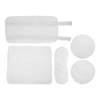 4pcs Castor Oil Packs Set Prevent Leakage Adjust Strap Reusable