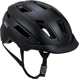 BBB Cycling Dice E-Bike Helmet - Unisex Adult Cycle Helmet - With ABS Shell and Magnetic Fidlock Buckle - Urban Bike Helmet - Black - Medium: 54-58cm - BHE-180