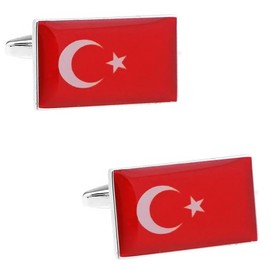 Turkey Flag Cufflinks
