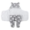 Cotton Baby Blanket - Baby Sleeping Bag with Baby Bonnet