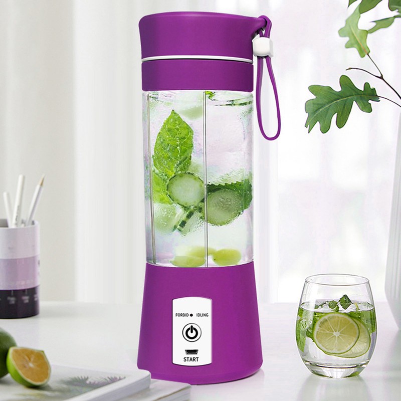 Portable Blender ABS 380ml Rechargeable Mini Juicer Cup Handheld Fruit