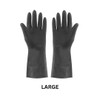 Elliott Heavy Duty Household and Maintenance Rubber Gloves, large Size