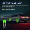 Dickno 8PCS LED Tire Valve Stem Cap Lights, Neon Spoke