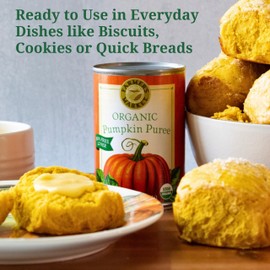 Farmer's Market Organic Pumpkin Puree, 15 Ounce (Pack of 12)