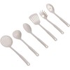 Kitchen Utensils Set 6 Pcs 30cm Non-Stick Cooking Slotted Spoons