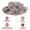 Rothco Boonie - Sombrero de cubeta Ajustable, ACU Digital Camo,