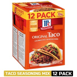 McCormick Original Taco Seasoning Mix, 12 oz