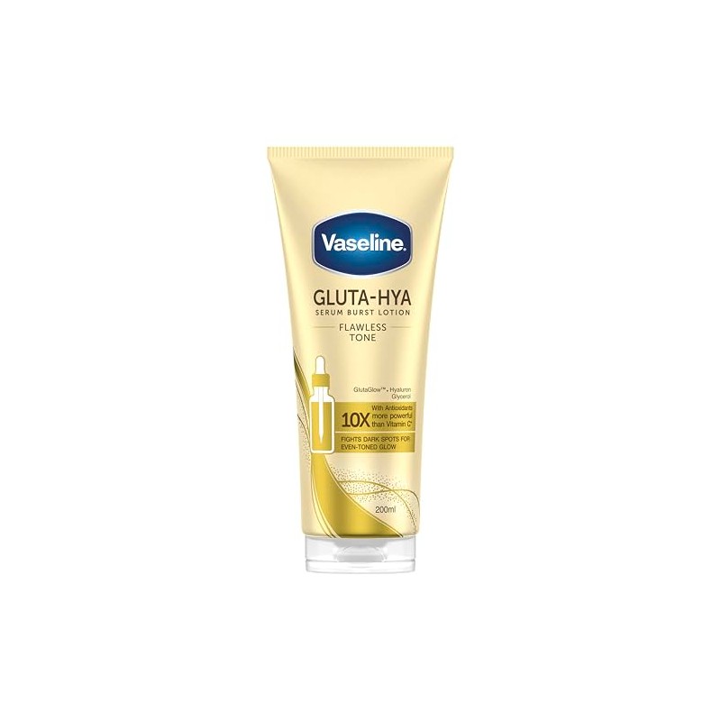 Vaseline Gluta-Hya Flawless Tone Serum Burst Lotion 200 ml
