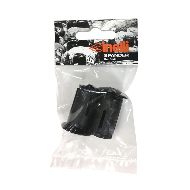 Cinelli Unisex's Bar End Expander Plugs, Black, Universal
