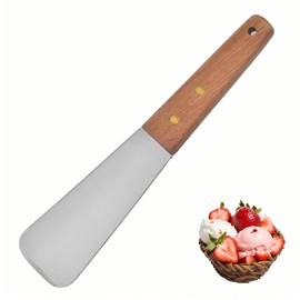Ice Cream Spade,Stainless Steel Ice Cream Shovel with Wooden Handle…