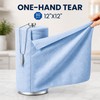 Microfiber Cleaning Cloth Roll 80 PCS, 12" x 12"