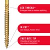 GRK Fasteners RSS 5/16 x 4 Inch, Structural Screws, 100