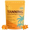 Sapotax Tanning Gummies with Astaxanthin, Sunless Tanning Supplement with Beta