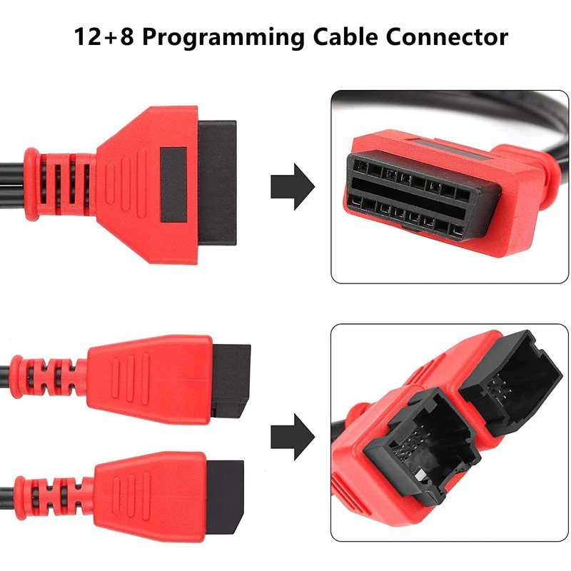 RYRYIL OBD2 Cable for Chrysler 12+8 Pin Main Cable Test