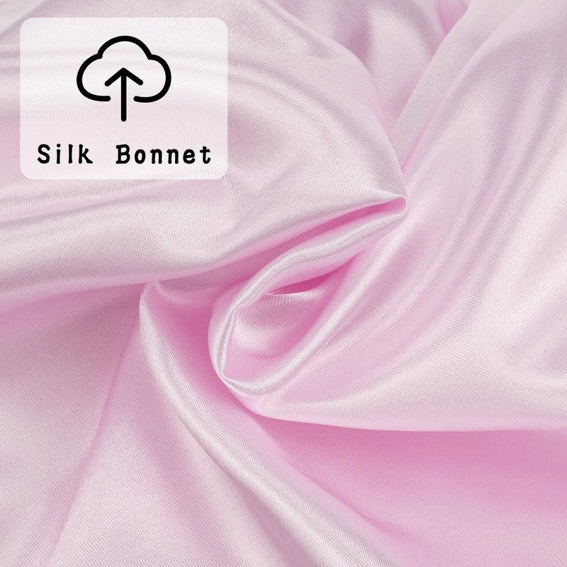 Silk Bonnet For Sleeping For Women Double Layer Satin Bonnet