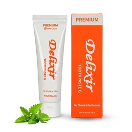 Delixir G. Total Gum Care for Bleeding Gums. Rapid Relief Sensitive Teeth. SLS Free Natural Ingredients. Made by Dentists.