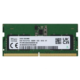 SK Hyn(Hynix) Original 8GB (1x8GB) DDR5 5600MHz PC5-44800 SODIMM Unbuffered Non-ECC 1Rx16 CL46 1.1v HMCG66AGBSA095N Notebook Laptop RAM Memory Module Upgrade Adamanta