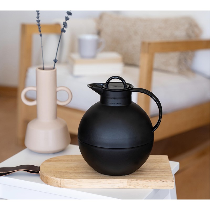 Alfi 'Kugel' (Sphere) Insulated Thermos Can 0.94 L Black Plastic