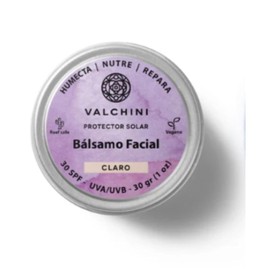 AMMA TIENDITA DE ORGÁNICOS Y NATURALES - Valchini Protector Solar Bálsamo Facial FPS 30 Claro - Daily Care