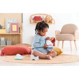 Corolle 9000110750 Ma Premiere Poupee Potty Towel Dispenser for All 30-36 cm Baby Dolls from 18 Months