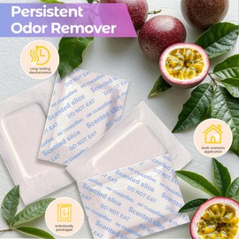 Passion Fruit Scented Sachets – Long-Lasting Odor Remover and Freshener for Shoes, Closets, Drawers, and Storage Spaces – Pack of 10