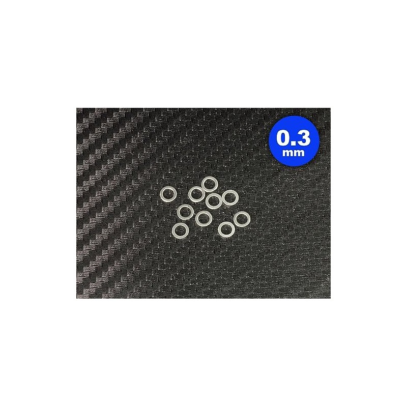 INFINITY CM-A004-03 3x5 Shim Set (0.1, 0.2, 0.3 mm, 10