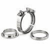 2.5 Inch 304 Stainless Steel Quick Release V-Band Clamp Kit