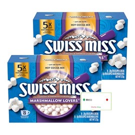 Cocoa Mix Marshmallow Lovers Set of 2 8 Bags (9.5 oz (272 g), Includes Original Open Date Seal