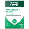 Nature's Own Magnesium + Energy Tablets 60 - w/ B