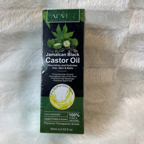 Al'iver Aliver Jamaican Black Castor Oil 2.02 fl oz. 100%