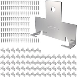 68 PCS Recessed Light Clips for Retrofitting Recessed Light Canisters,Retrofit Light Clips Housing C Clips for Downlight with Self Tapping Screw,for Down Light Can Lighting,Use with Torsion Springs