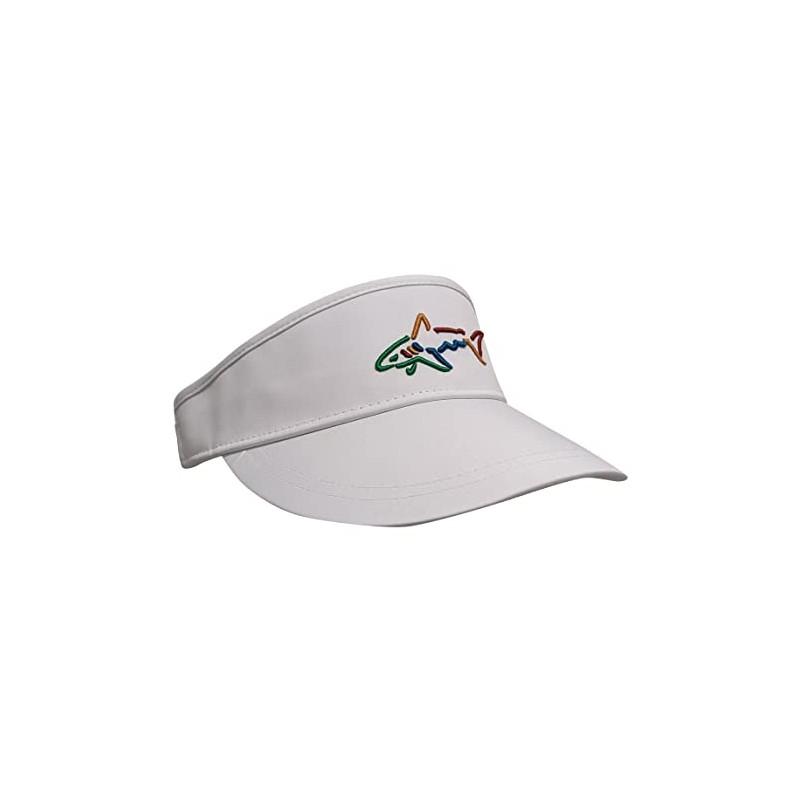 Greg Norman Men's Core Logo Tour Visor (as1, Alpha, one_Size,