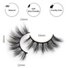 DYSILK Lashes Mink Lashes 5 Pairs 6D Eyelashes Extensions Kit