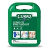CURAD 175-Piece Complete First Aid Kit in Reusable Case, One