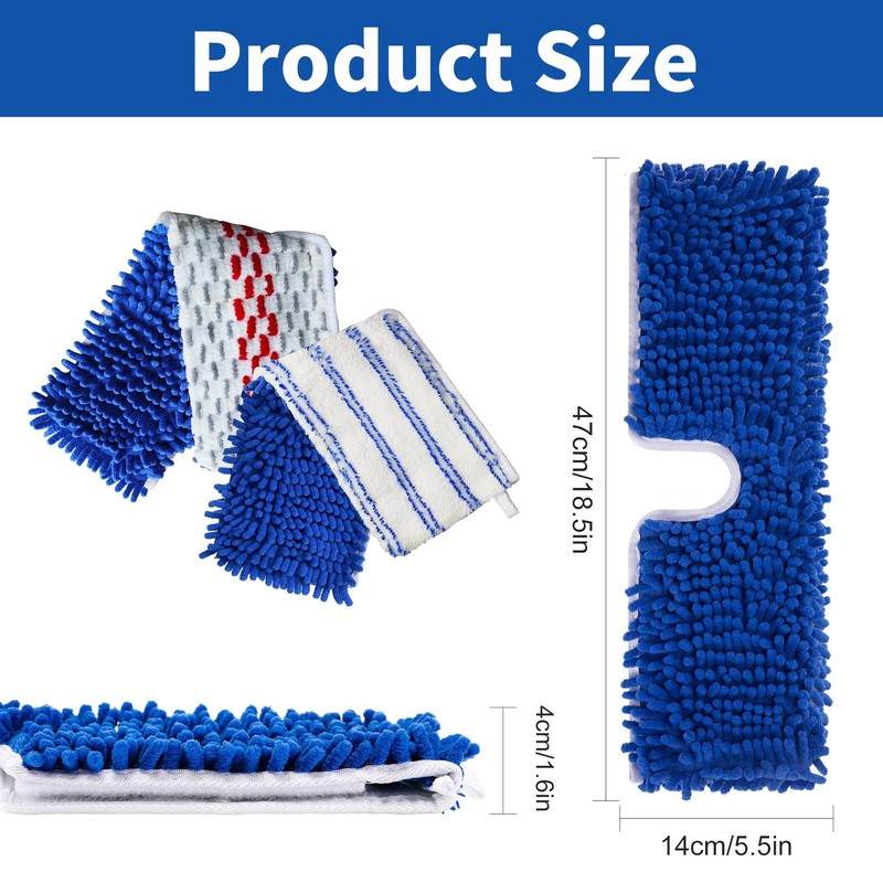 2 Pack Flip Mop Refills Compatible with O Cedar Mop,