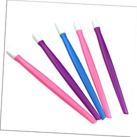 Minkissy 48pcs Nail Art Press Pen Multi-Function Embossing Tool for Nail Art for Home Salon Use Comfortable Grip Non-Deformation Design Random Colors