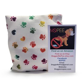 NOPEE Dog Marking Prevention Product – Dog Pee Deterrent Indoor – Puppy Potty Training Aids– Long-Lasting Pee Stopper Bag, Pet & Child Safe, No Sprays, 6 Months Protection - Rainbow Paws