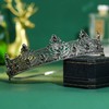 TITIKADI Birthday Crown and Sash, Men's Birthday Party Decoration (Black