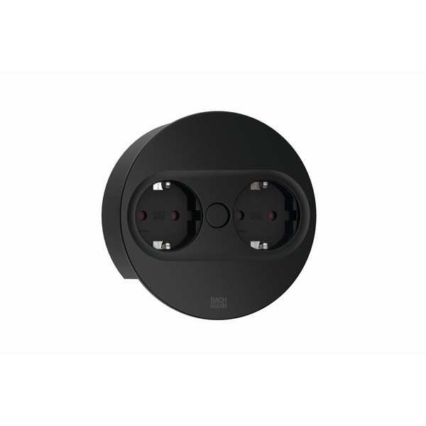 BACHMANN Twist 2 Built-in Socket Round 2-Way 2 m Cable