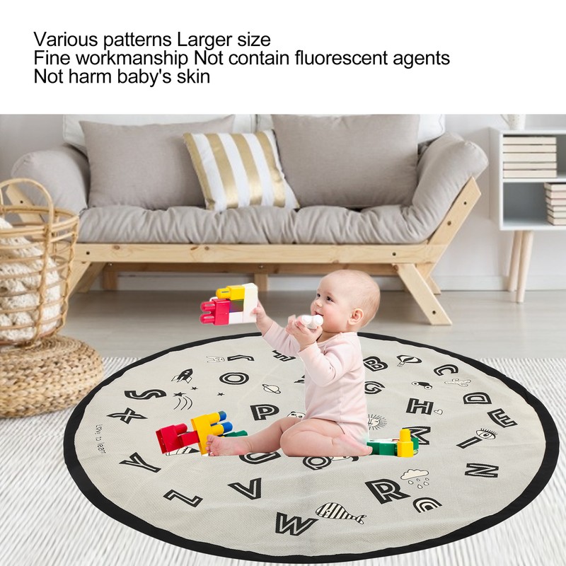 Baby Play Mat Soft Baby Kid Crawling Game Adventure Floor