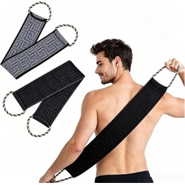 Estropajo Para Cuerpo, 2 Unidades Estropajos Para Ducha, Estropajos Para Adultos Con Movilidad Reducida, Estropajos Para Limpieza Profunda, Estropajos De Rayón Para Experiencia Spa