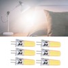 6PCS GY6.35 Bulb 5W COB Light Bulb 500lm Silicone Ceiling