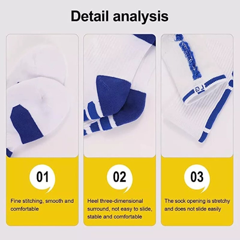 Generic Calcetines 4 Pares, Calcetas Deportivas Para Basquetbol 2023