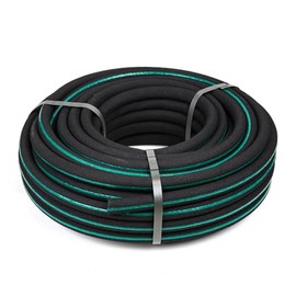 Bulk Soaker Hose - 100 ft of 5/8" ID Bulk Recycled Rubber Soaker Hose with No Ends - Durable and Efficient Garden Watering System for Lawn, Plants, and Raised Beds