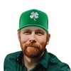 Oeyliz St Patrick's Day Hat for Men Women Shamrock Green