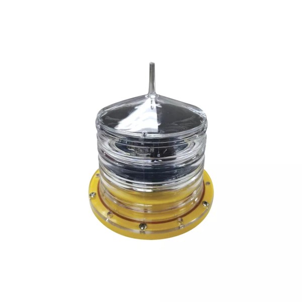 Unbranded Solar Warning Light Aviation Obstruction Warning Lamp Red LED